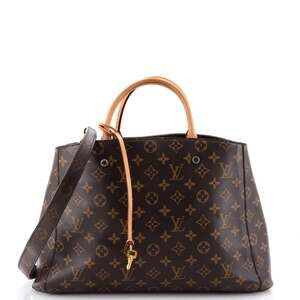 Louis Vuitton Montaigne Handbag Canvas #256505L23B